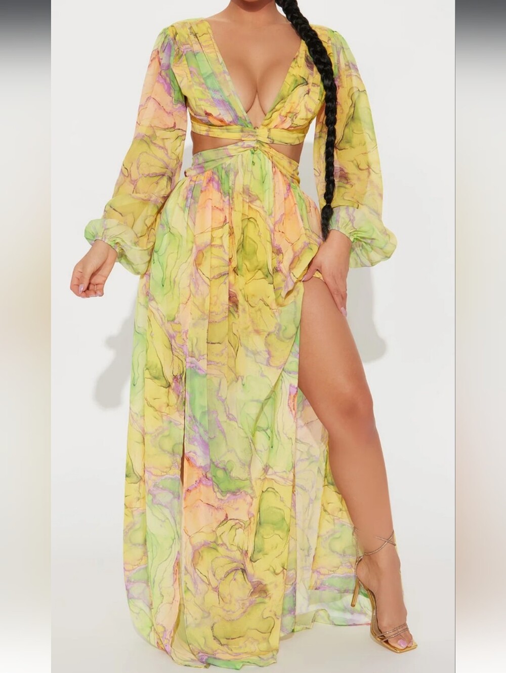 Long Sleeve Maxi Dress